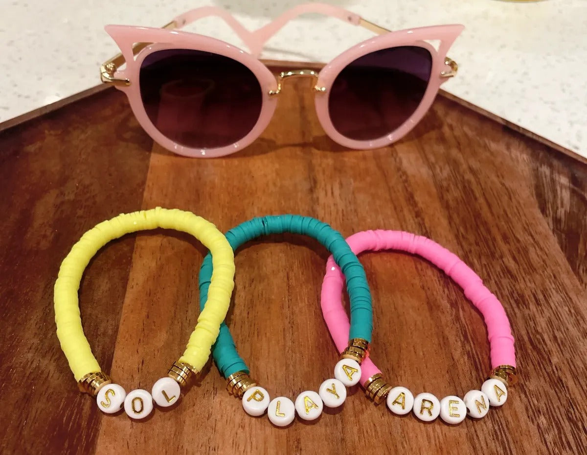 Sol, Playa & Arena Heishi Bracelet Set