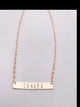 ¡Dale! Name Bar Necklace