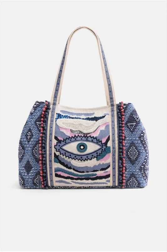 Smokey Eye Evil Eye Tote