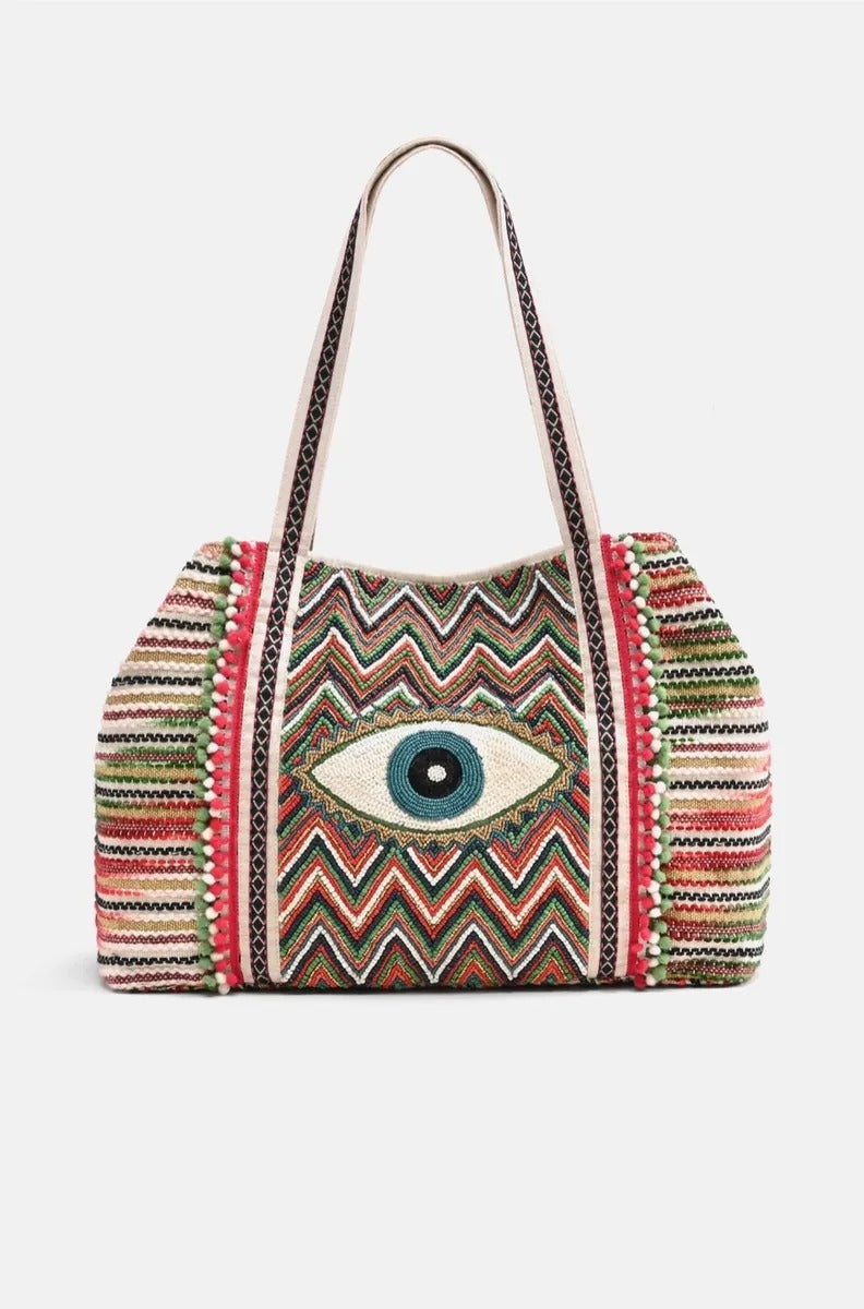 Emberglow Evil Eye Tote