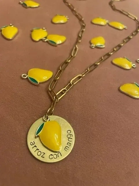 Arroz Con Mango Necklace