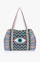 Blue Evil Eye Tote