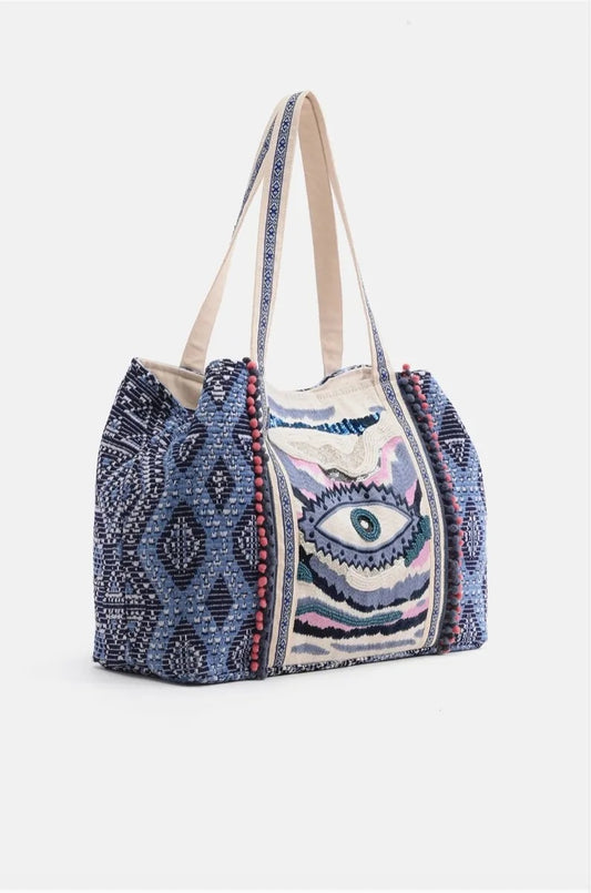 Smokey Eye Evil Eye Tote
