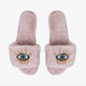 Beaded Evil Eye Slippers
