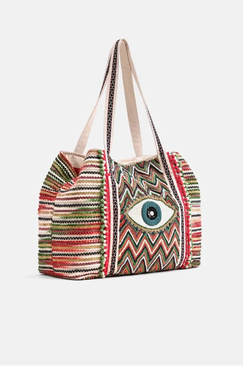 Emberglow Evil Eye Tote