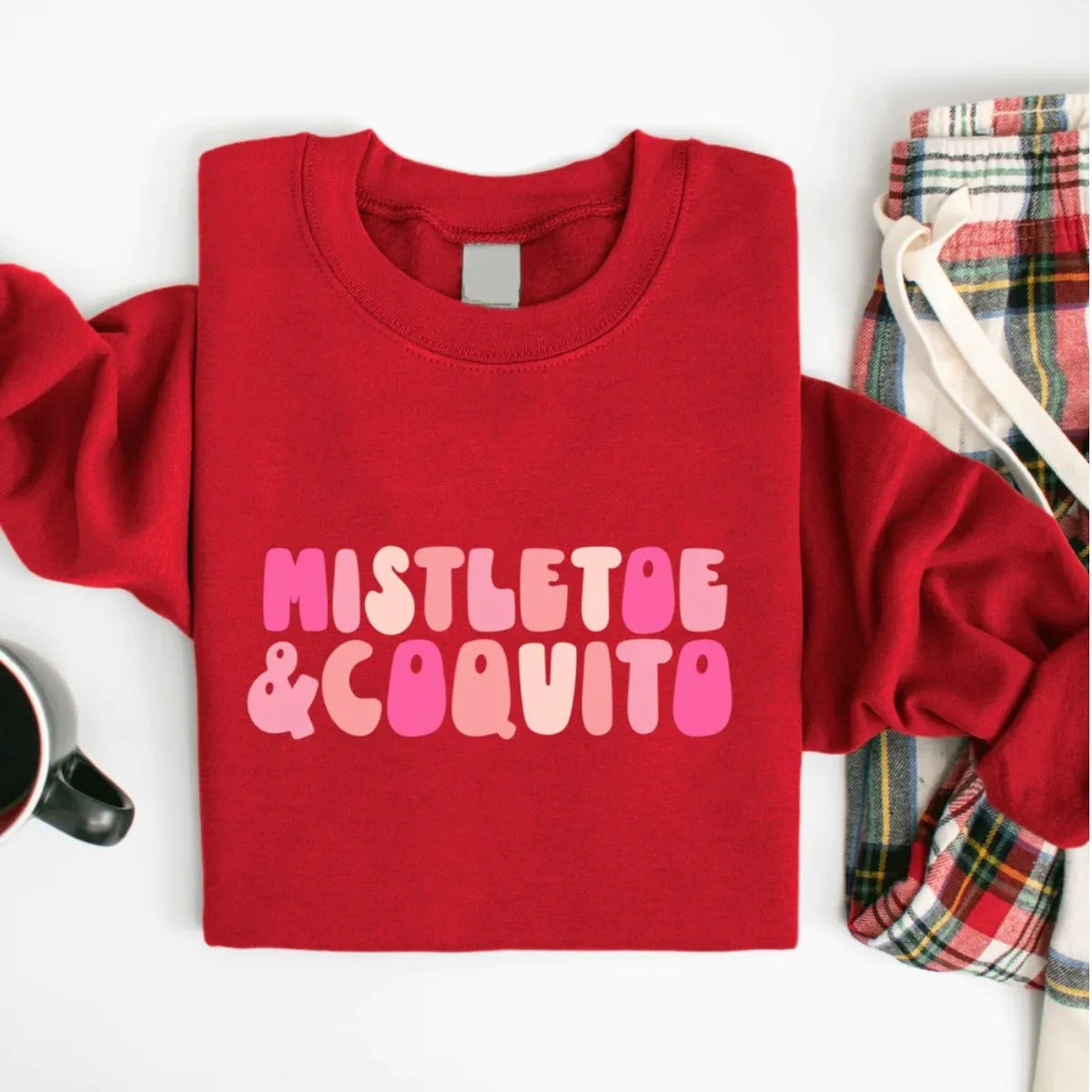 Mistletoe & Coquito Sweatshirt