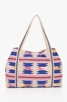 Alex Embellished Neon Tote