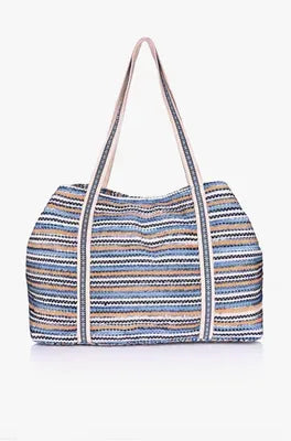 Blue Evil Eye Tote