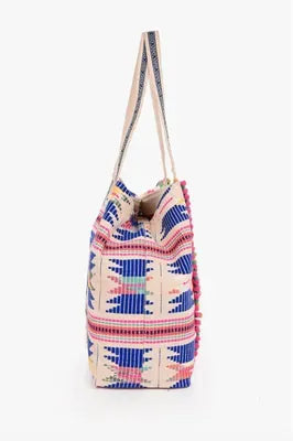 Alex Embellished Neon Tote