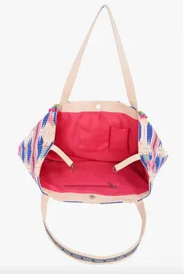 Alex Embellished Neon Tote
