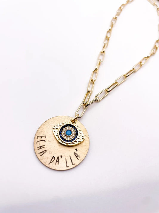 Echa Pa’llá Evil Eye Necklace