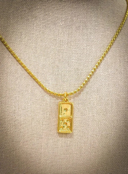 Domino Charm Necklace
