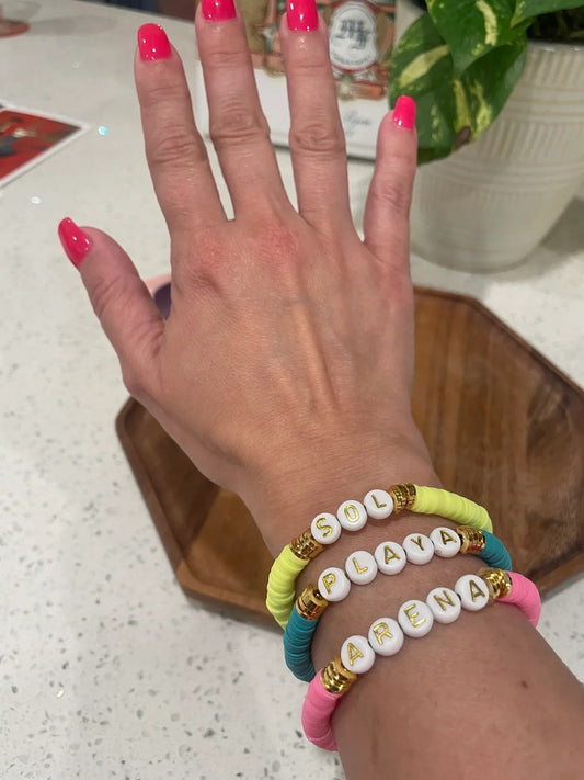 Sol, Playa & Arena Heishi Bracelet Set