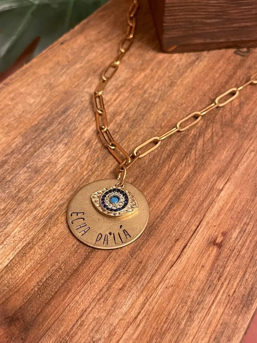 Echa Pa’llá Evil Eye Necklace