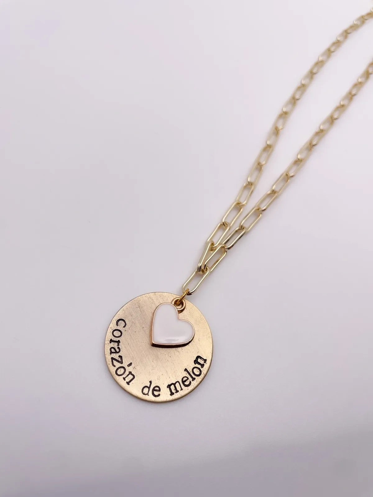 Corazón de Melón Necklace