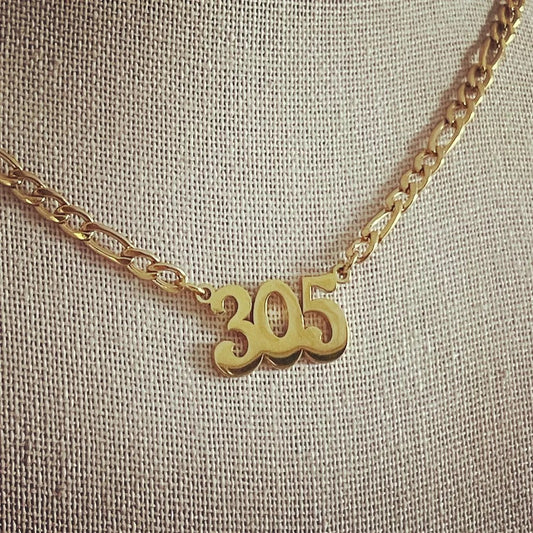 305 Name Bar Necklace