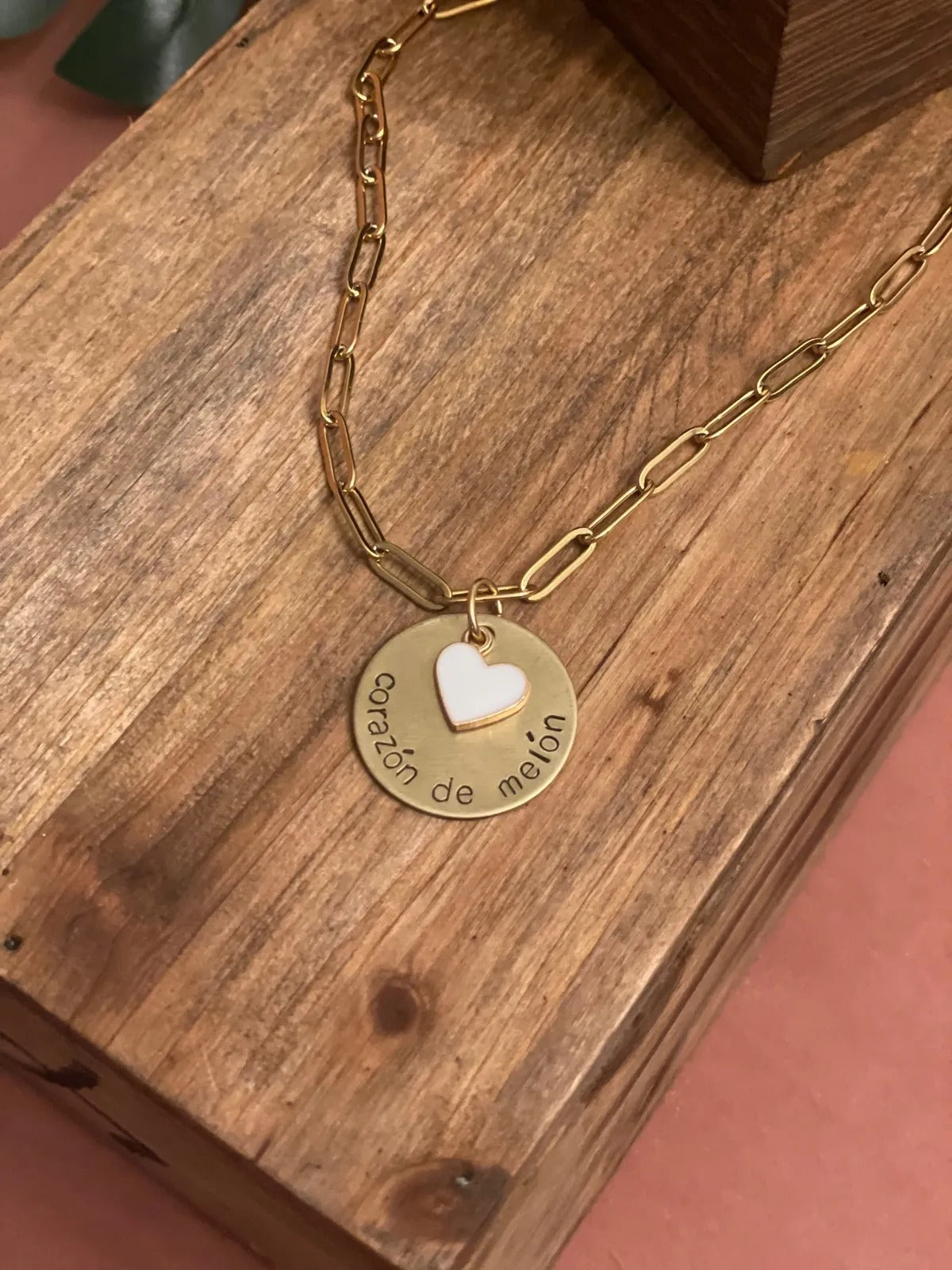 Corazón de Melón Necklace