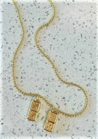 Domino Charm Necklace