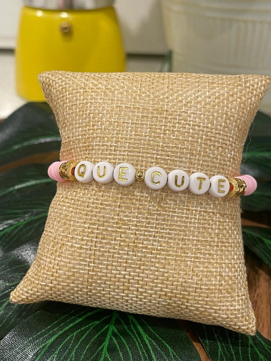Qué Cute Heishi Bracelet