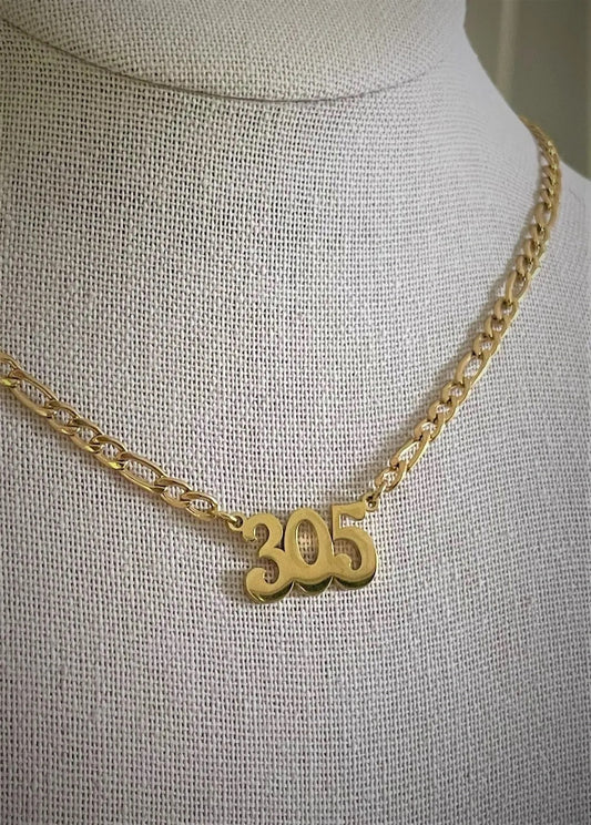 305 Name Bar Necklace