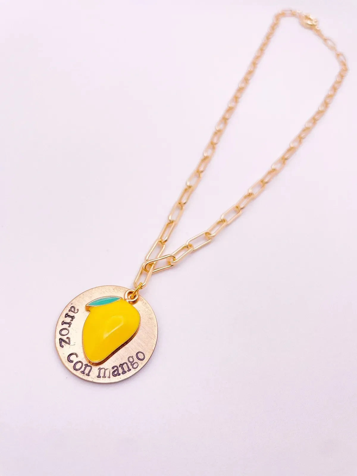 Arroz Con Mango Necklace