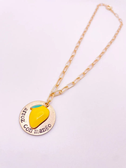 Arroz Con Mango Necklace